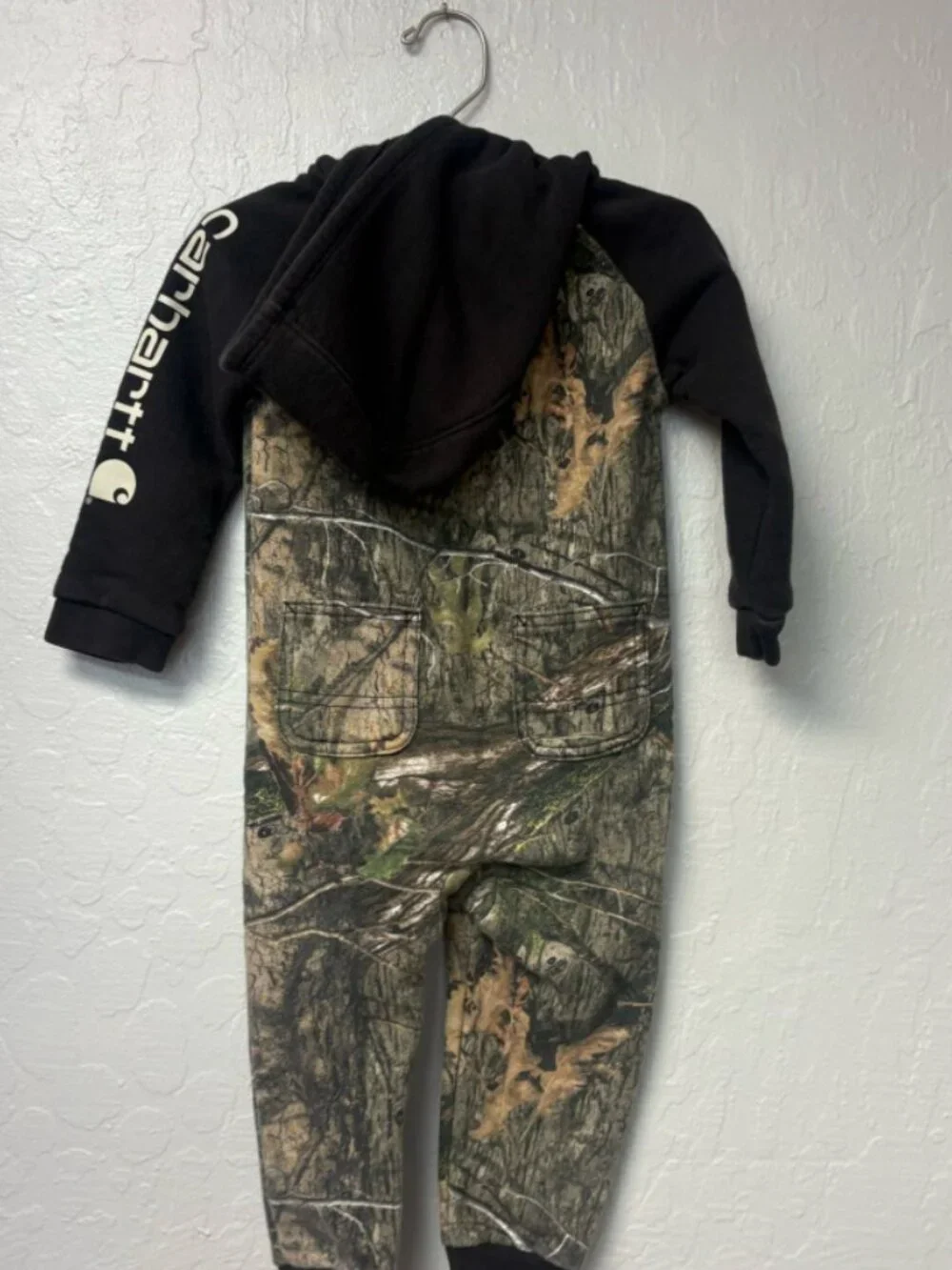 $23 ADD ON carhartt‎ camo baby bunting 18M Zara Mini Boden Dickes Levi's